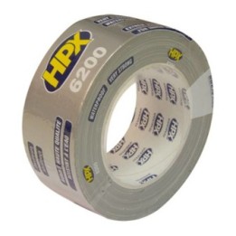 Ducttape, Gaffa tape, Power tape 50mm x 50 mtr zwart