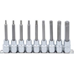 Doppenset 1/2" 9-delig LANGE UITVOERING