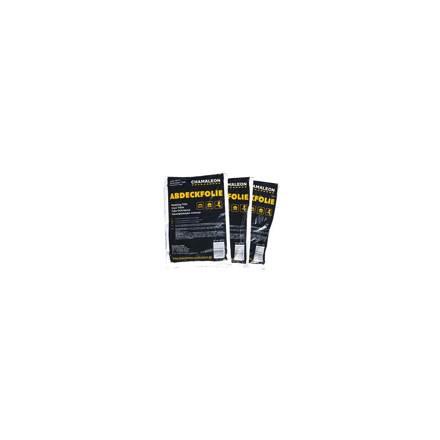 Transparante maskeer folie 4 x 150 meter - Colad